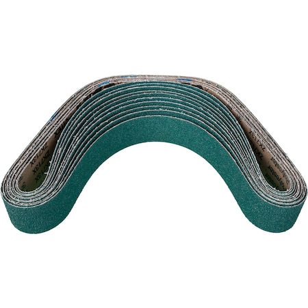 Pferd Tools Coated Belt, Zirc, 2"x48", 36 Grit, 2" W, 48" L, Coated, Zirconia Alumina, 36 Grit 49786
